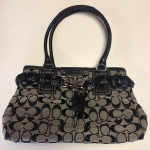 Coach over the shoulder tote